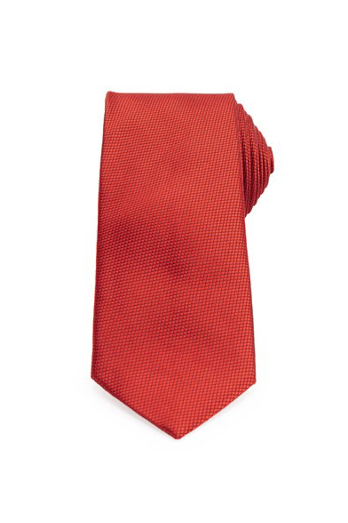 Piros színű anyagában mintás Klasszikus nyakkendő