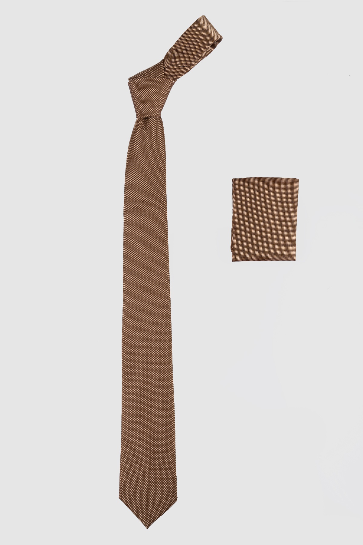 Plain Brown Tie