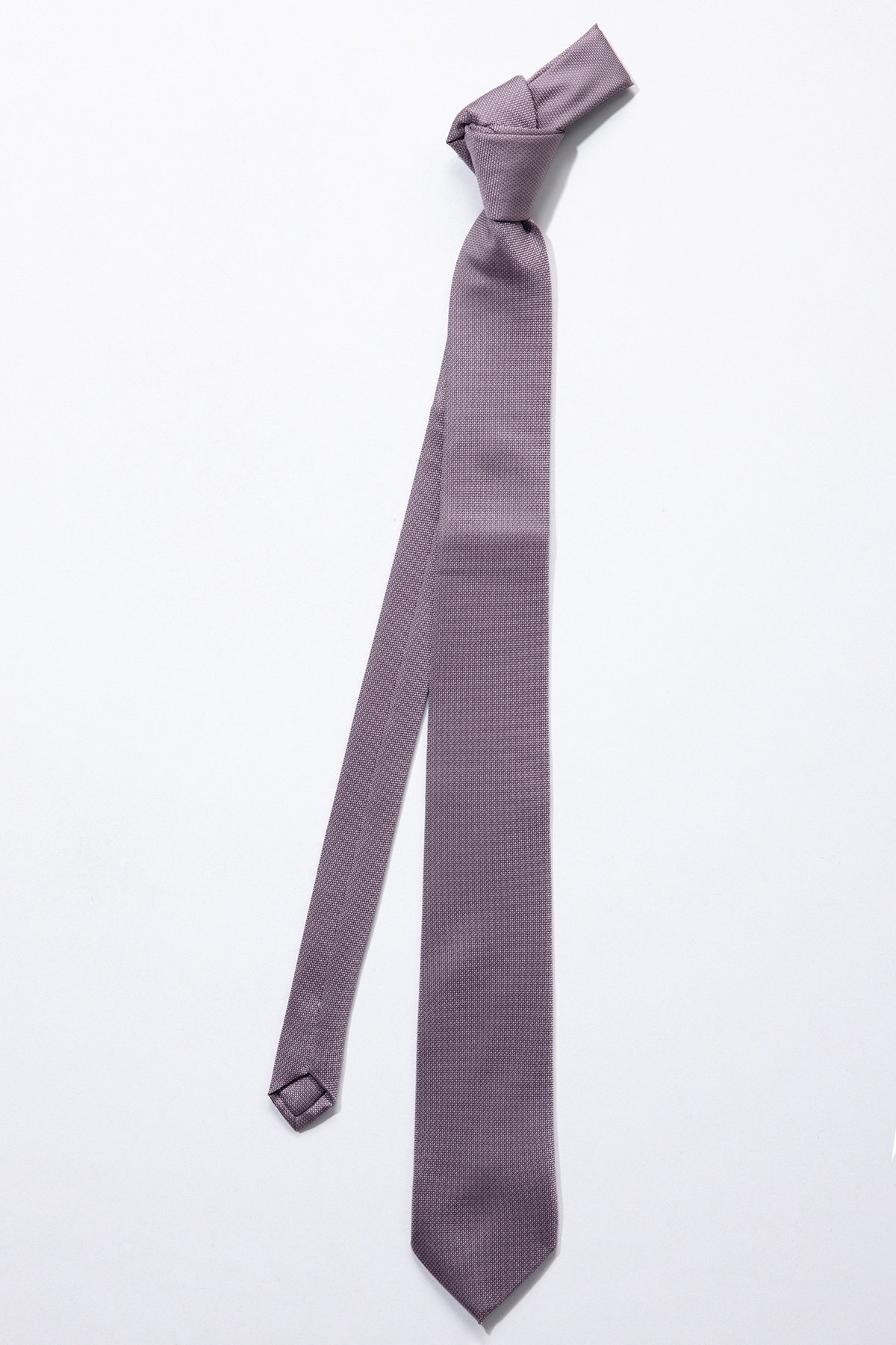 однотонный  галстук