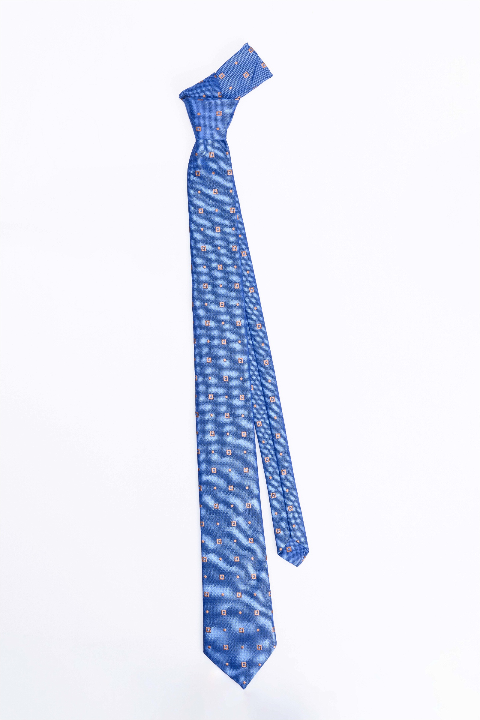  синий галстук