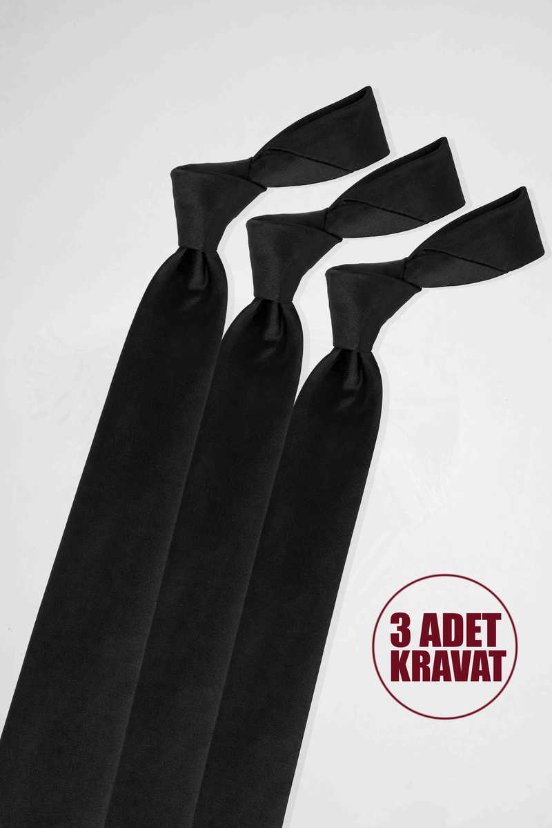 Plain Black Tie Plain Black Tie