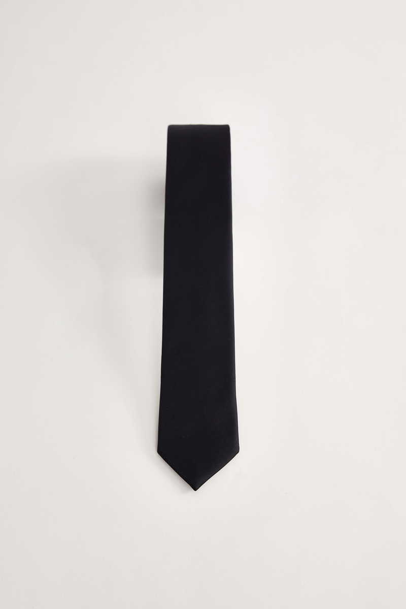 Plain Black Tie Plain Black Tie