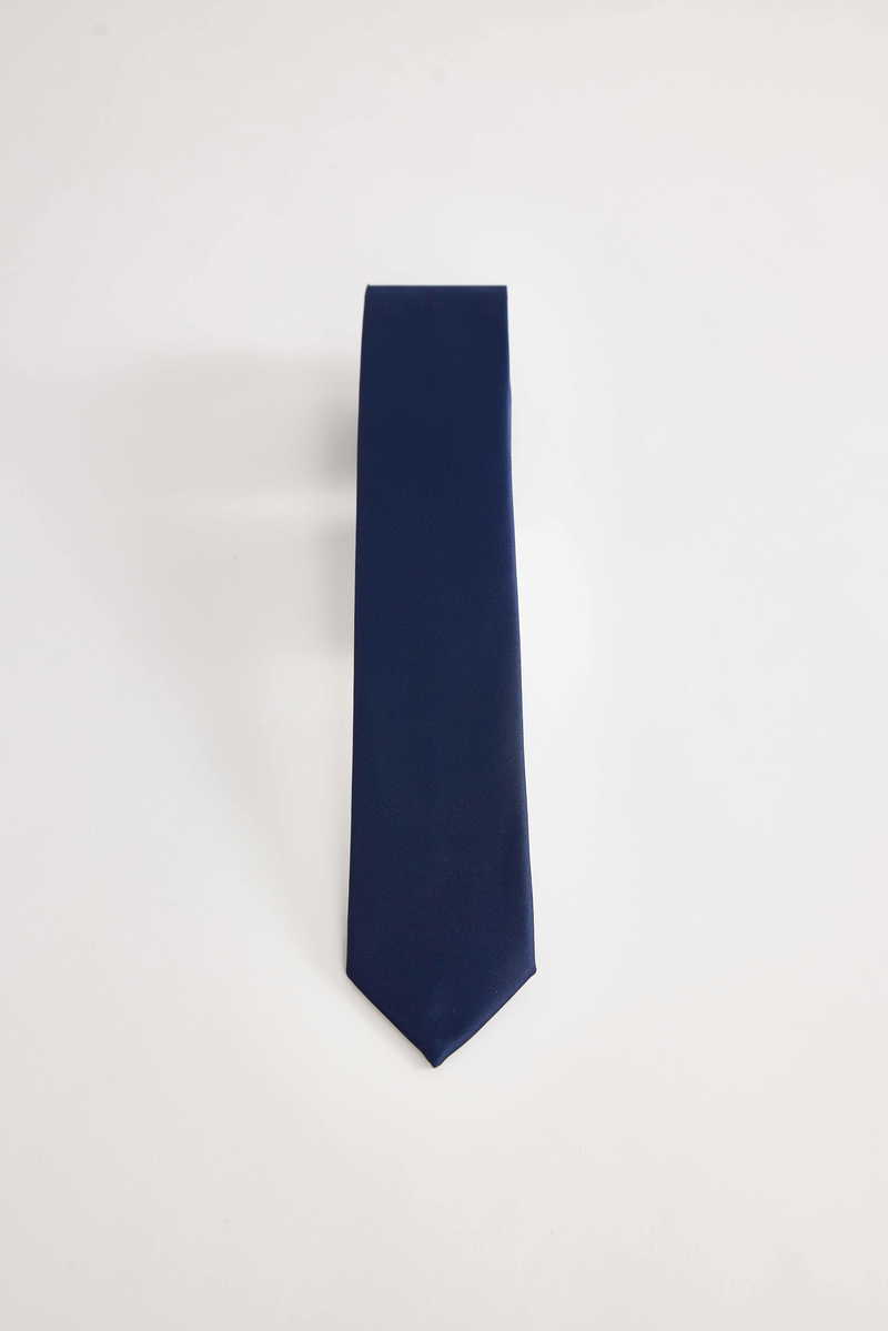 Plain Navy Blue Tie Plain Navy Blue Tie