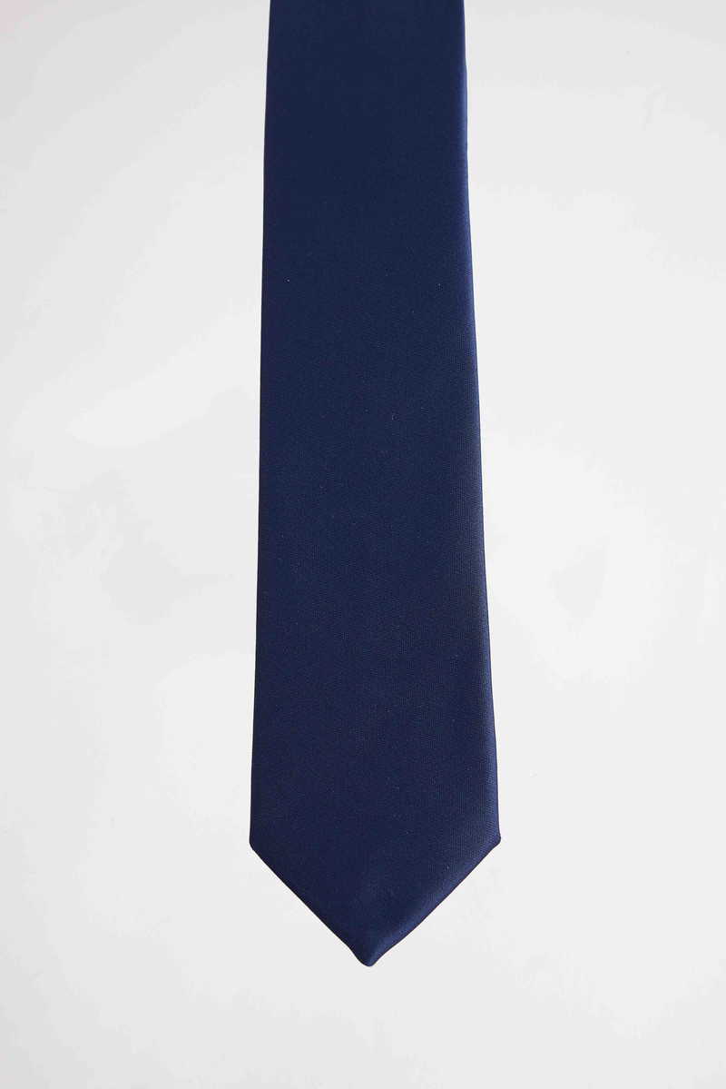 Plain Navy Blue Tie Plain Navy Blue Tie