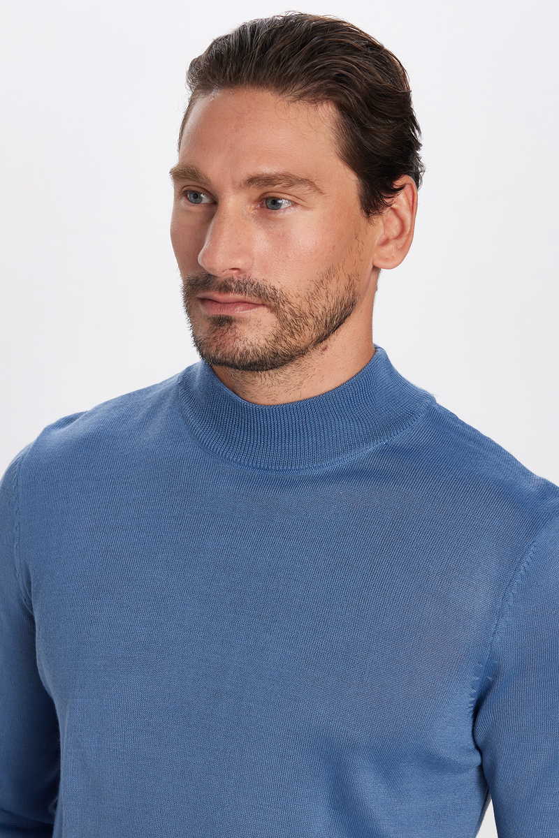 Običan Indigo Džemper