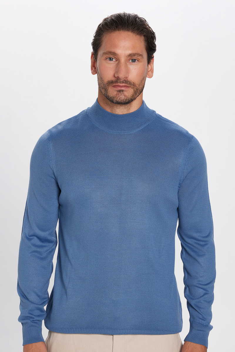 Običan Indigo Džemper