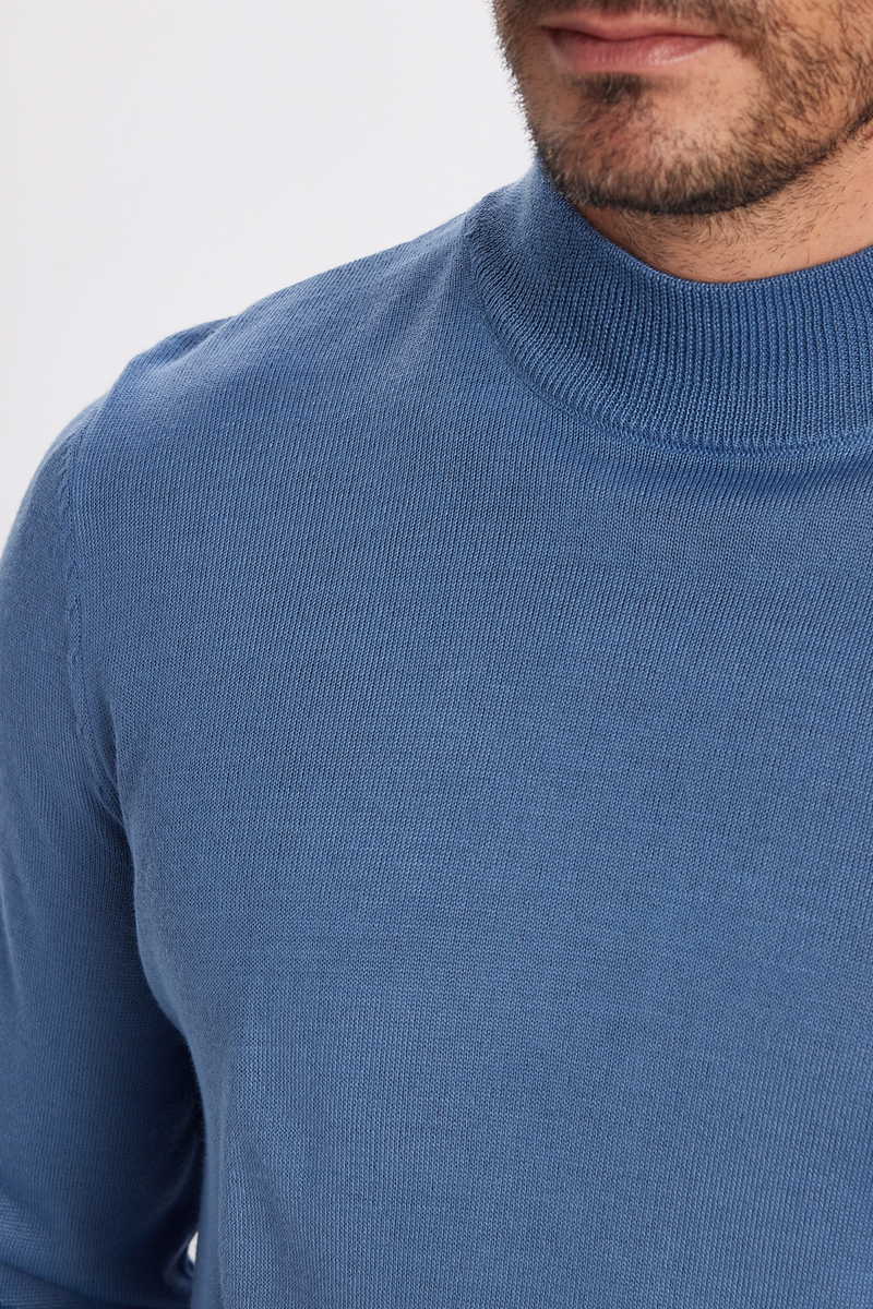 Običan Indigo Džemper