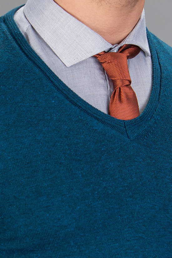 Slim fit džemper Slim fit džemper