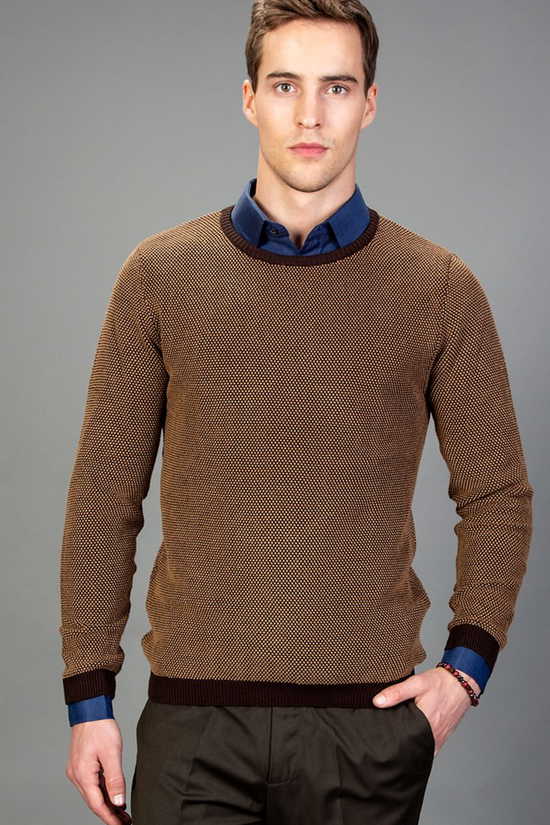 Slim fit džemper Slim fit džemper