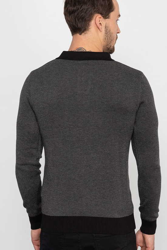 Slim fit džemper Slim fit džemper
