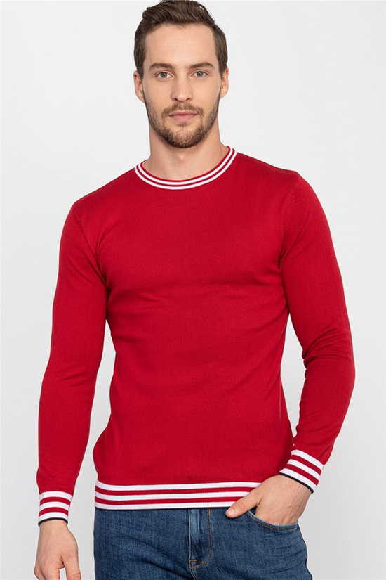 Slim fit džemper Slim fit džemper
