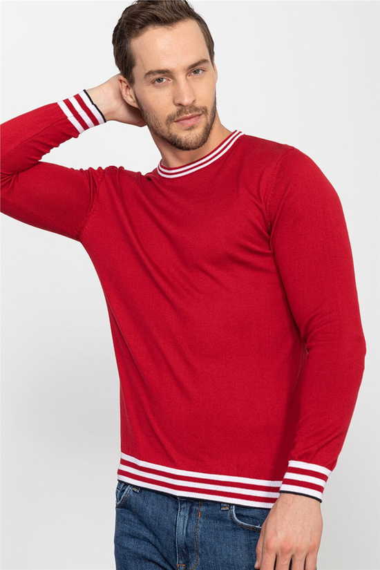 Slim fit džemper Slim fit džemper