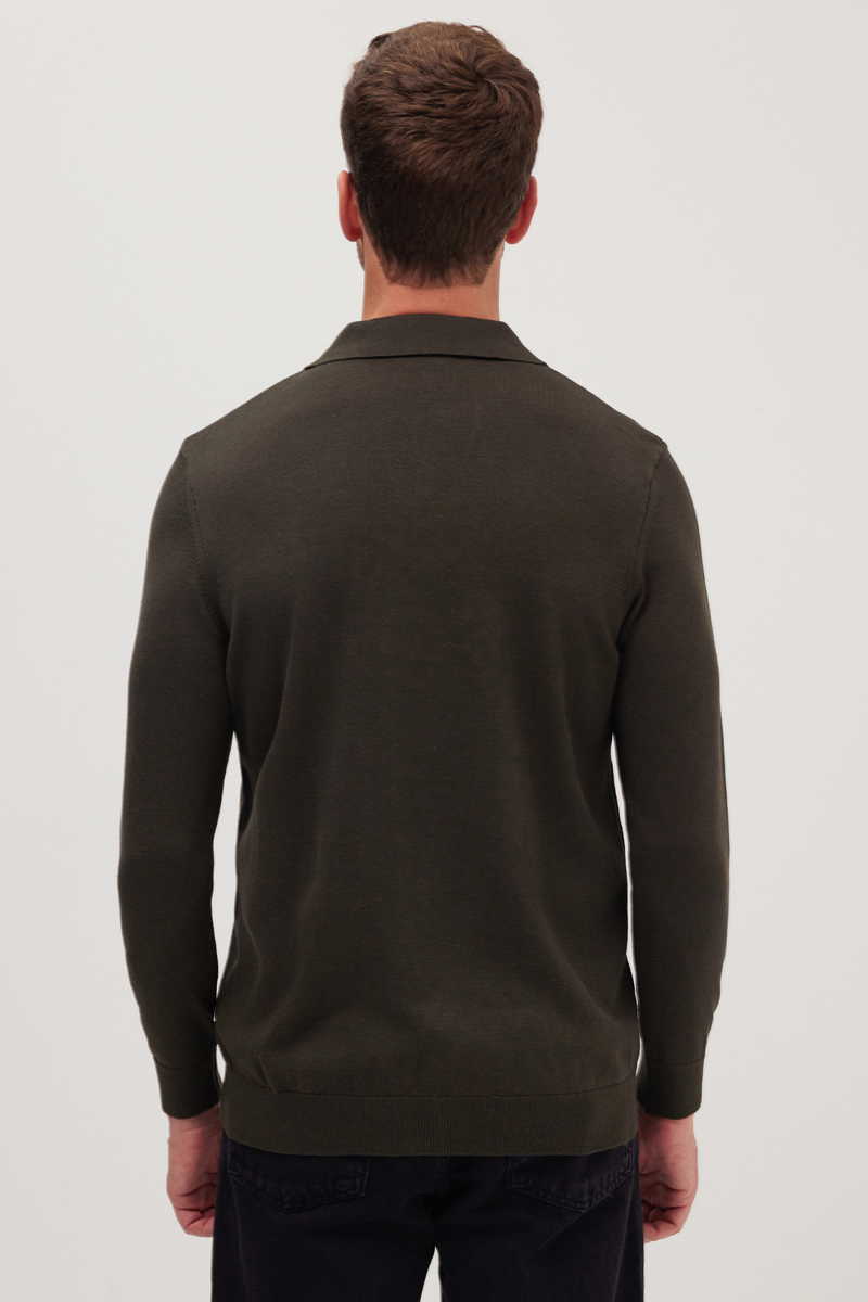 Sadə Boz Qısa yun jaket Sadə Boz Qısa yun jaket