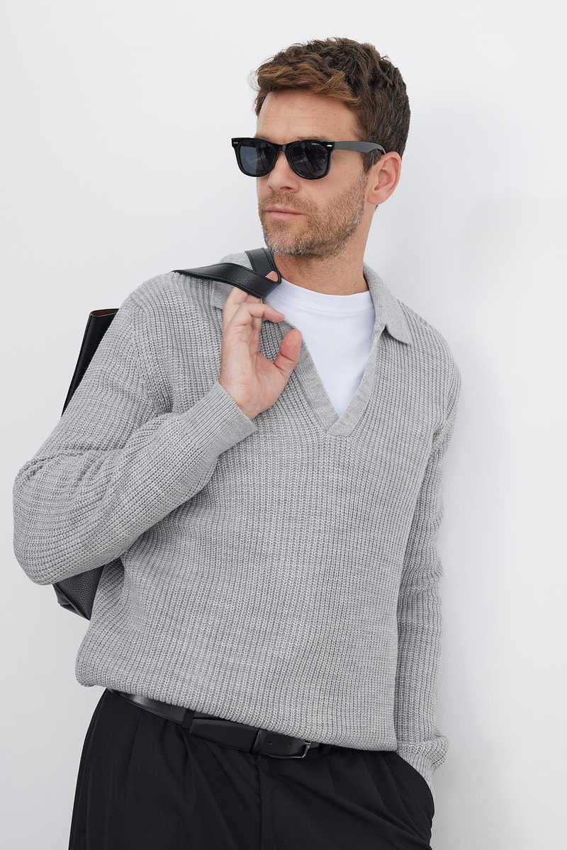 Slim Fit Džemper