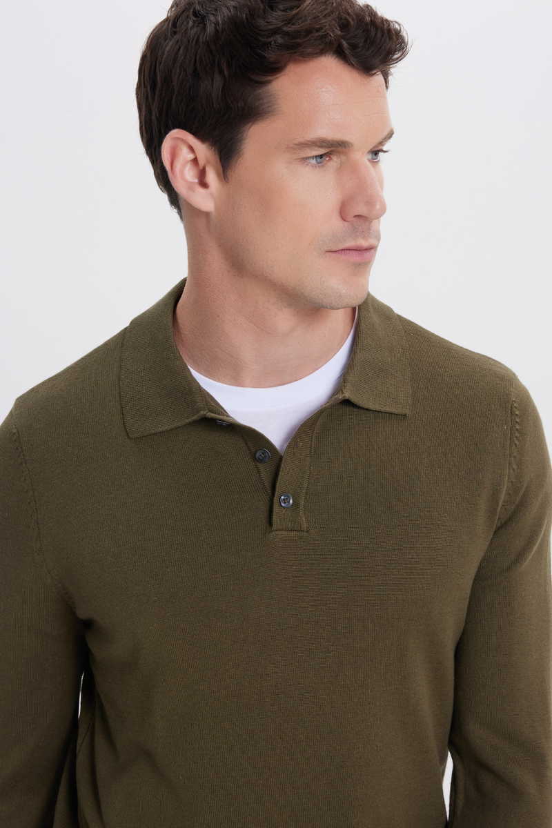 Plain Khaki Sweater Plain Khaki Sweater