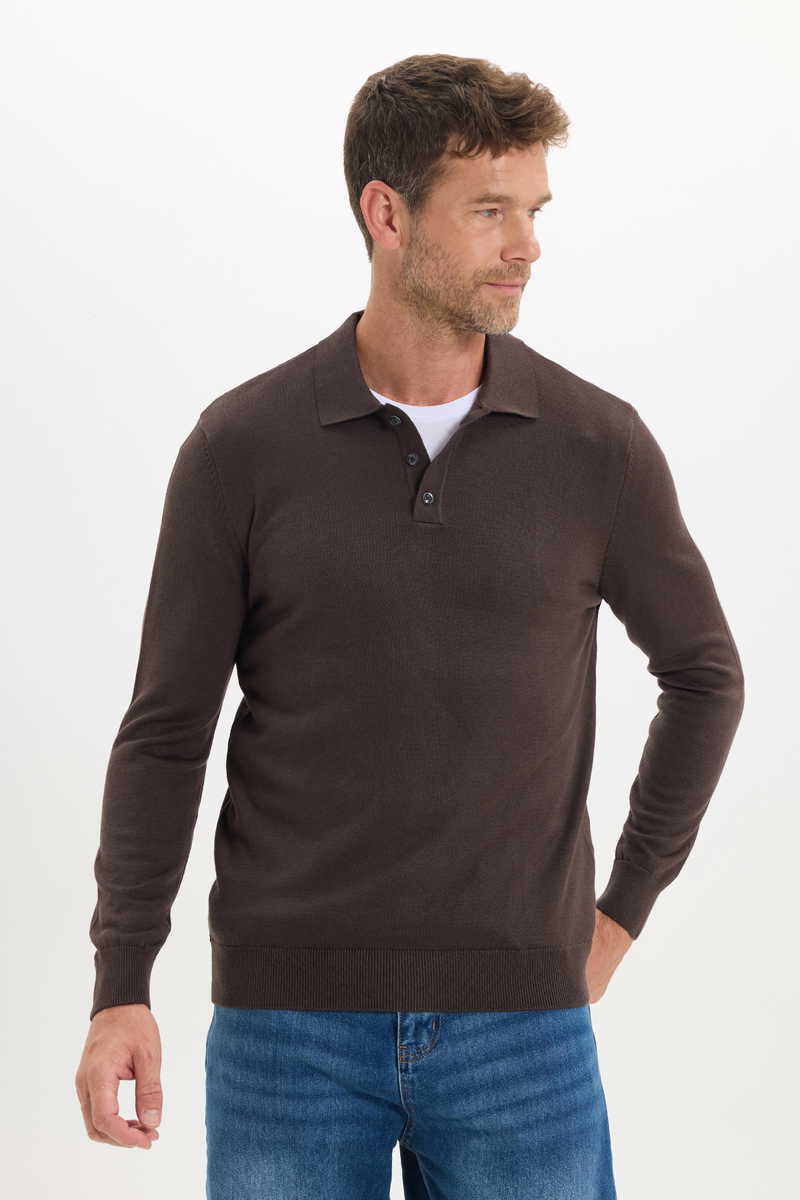 Plain Brown Sweater