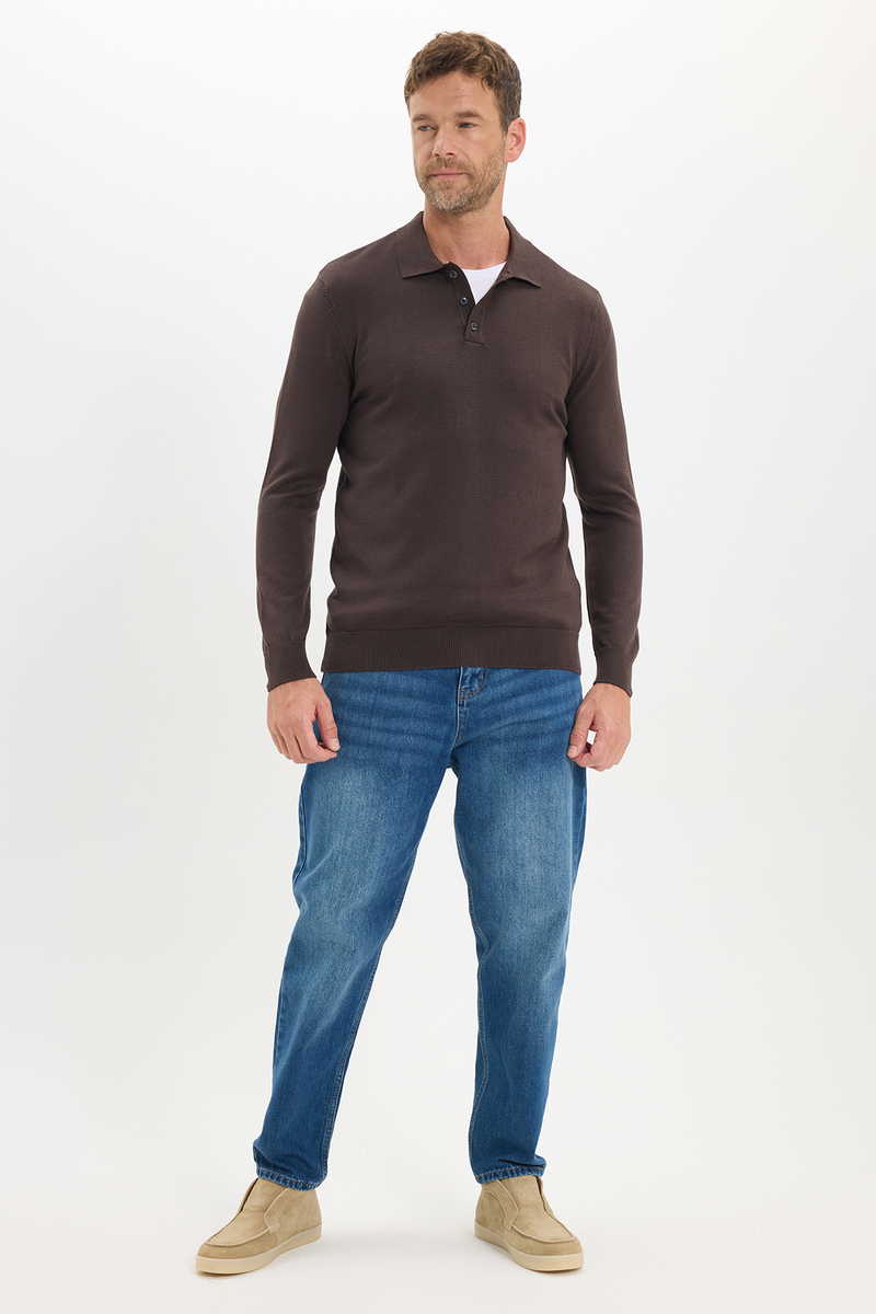 Plain Brown Sweater