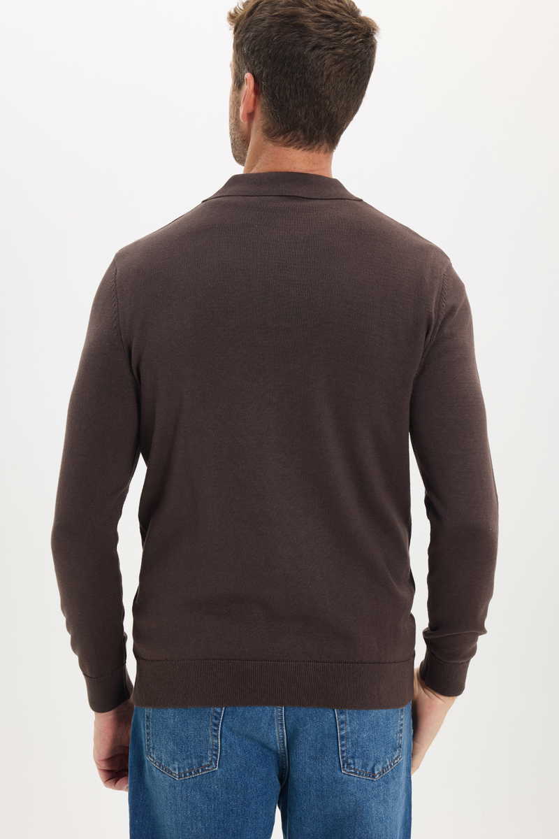 Plain Brown Sweater