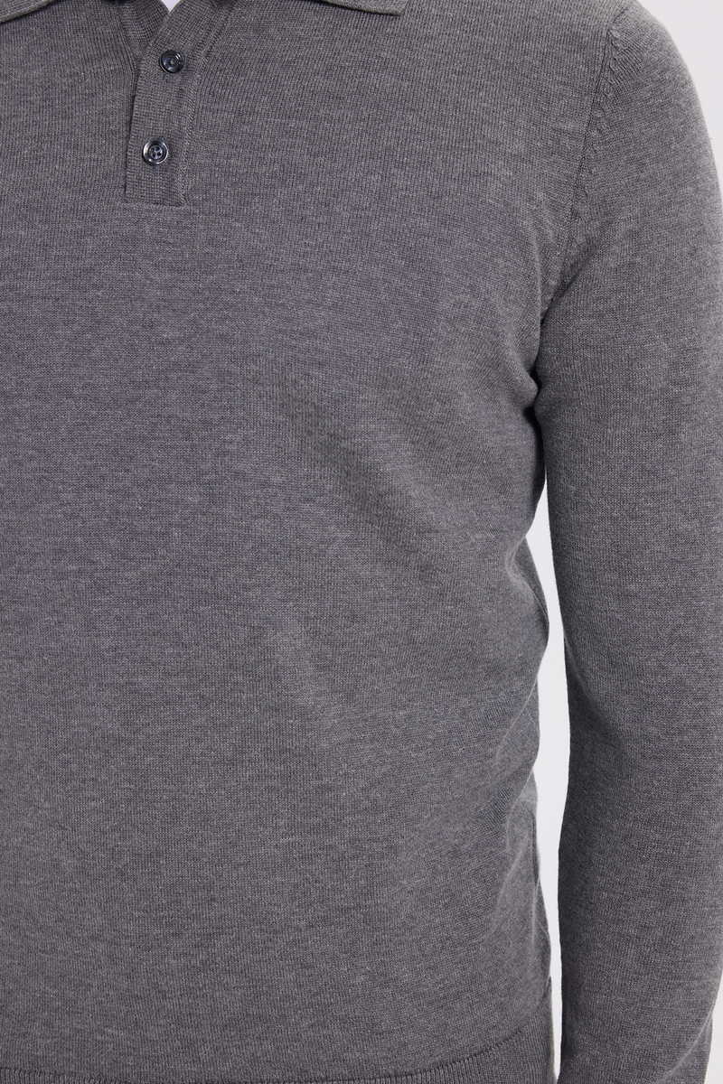 Plain Grey Sweater