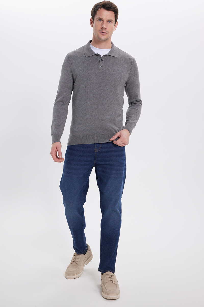 Plain Grey Sweater