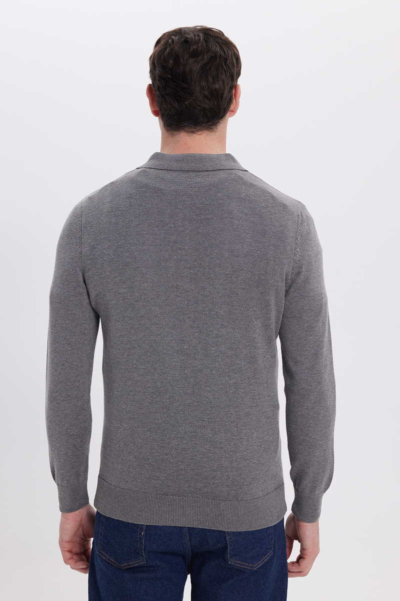 Plain Grey Sweater