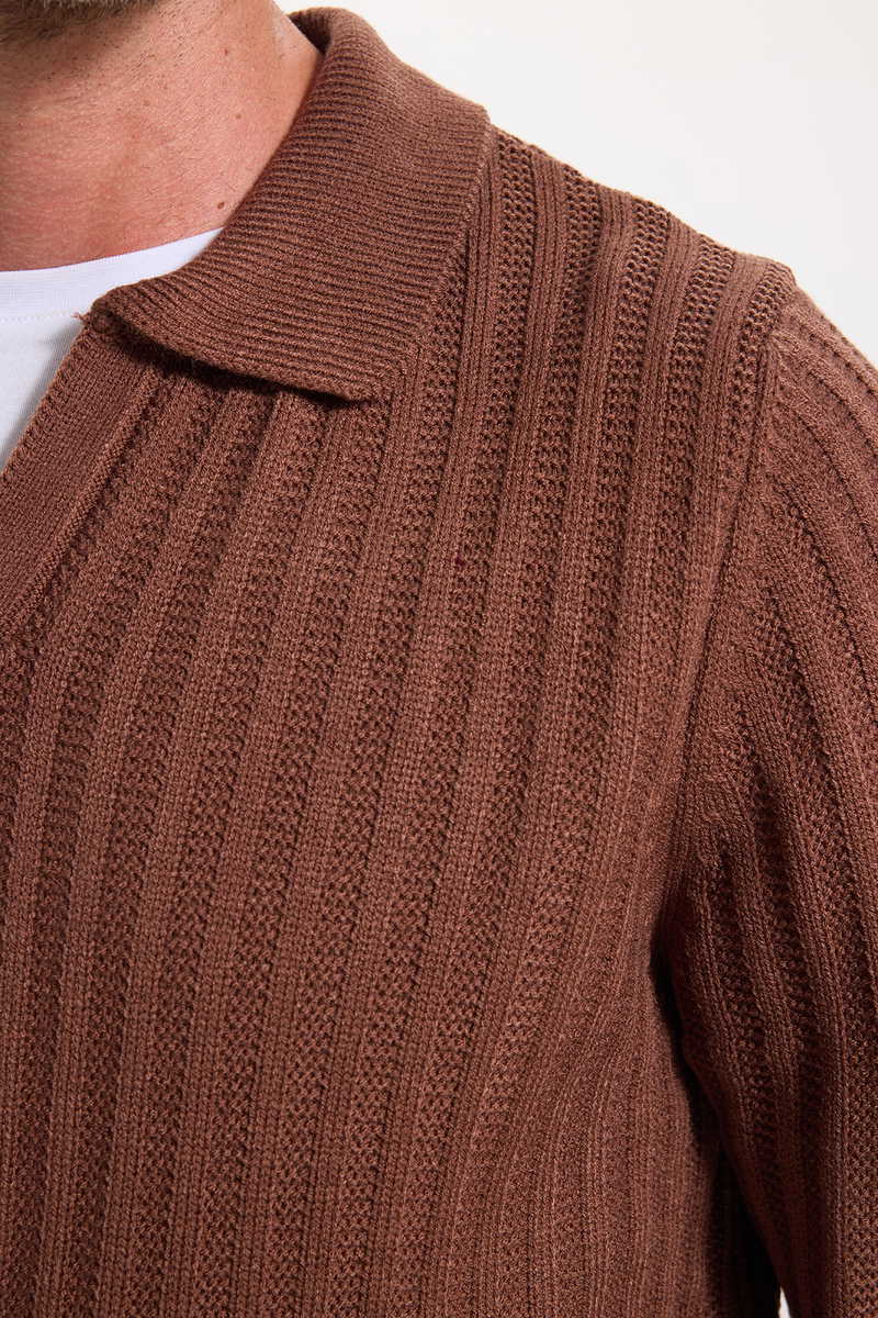 Plain Brown Sweater