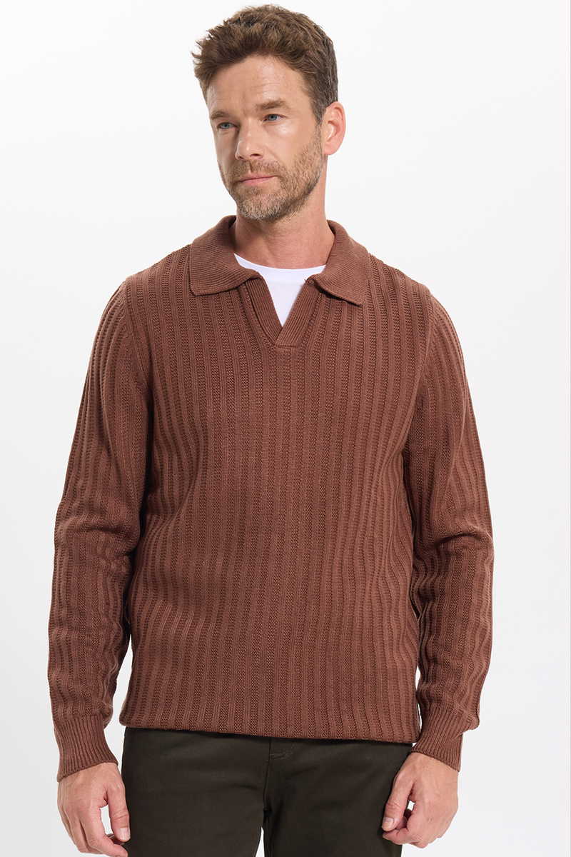 Plain Brown Sweater
