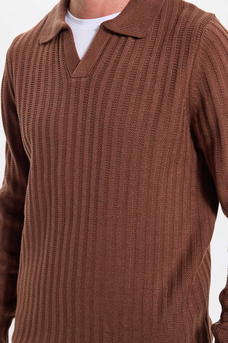 Plain Brown Sweater