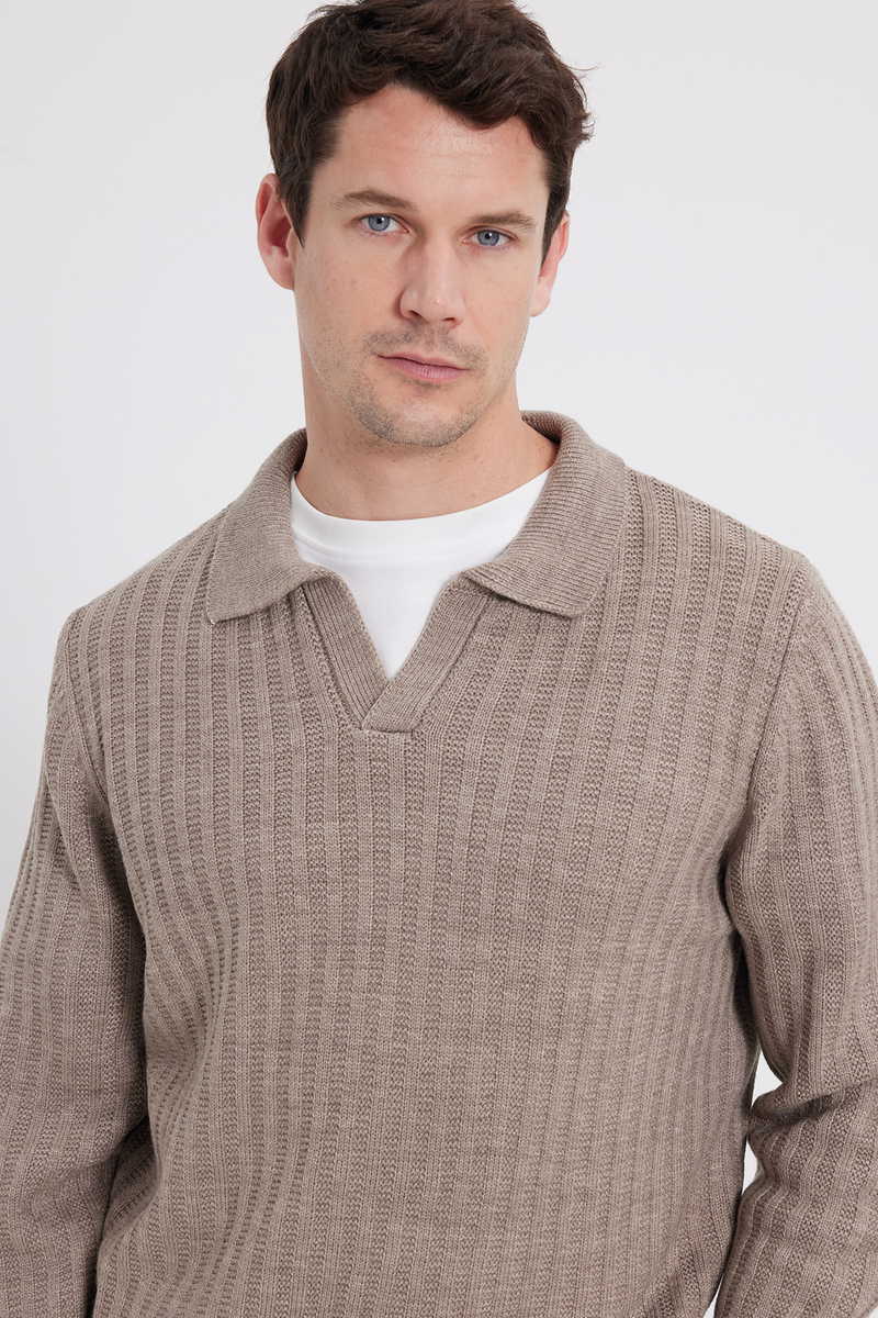 Plain Brown Sweater