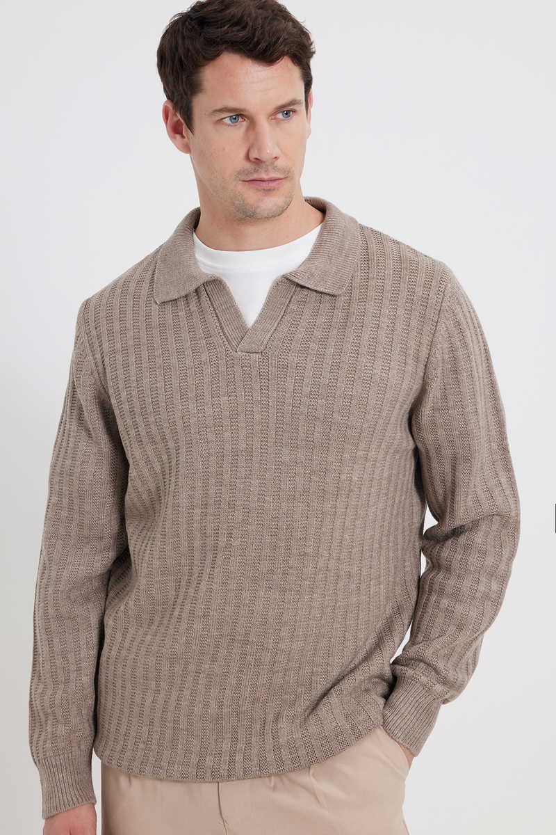 Plain Brown Sweater