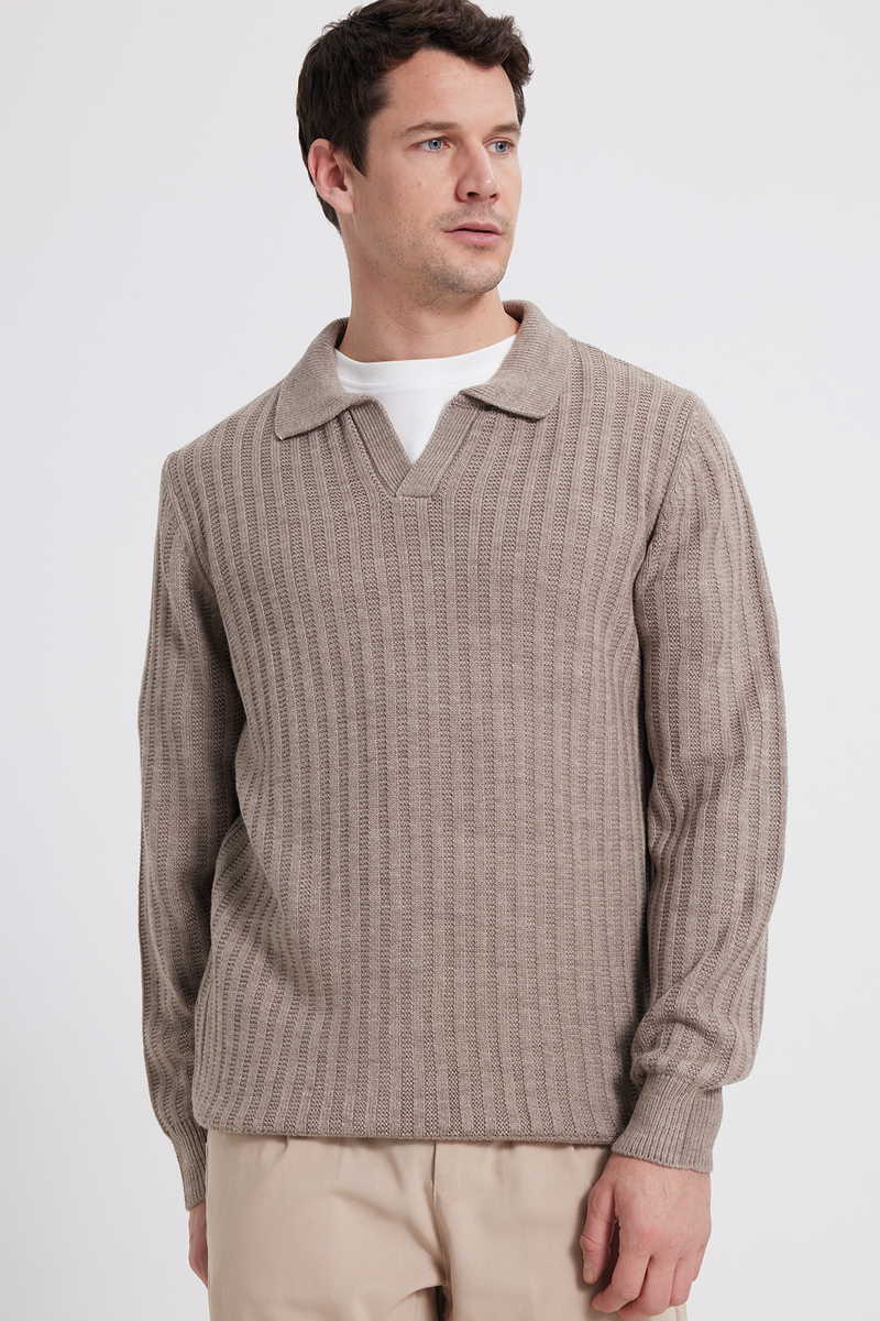 Plain Brown Sweater