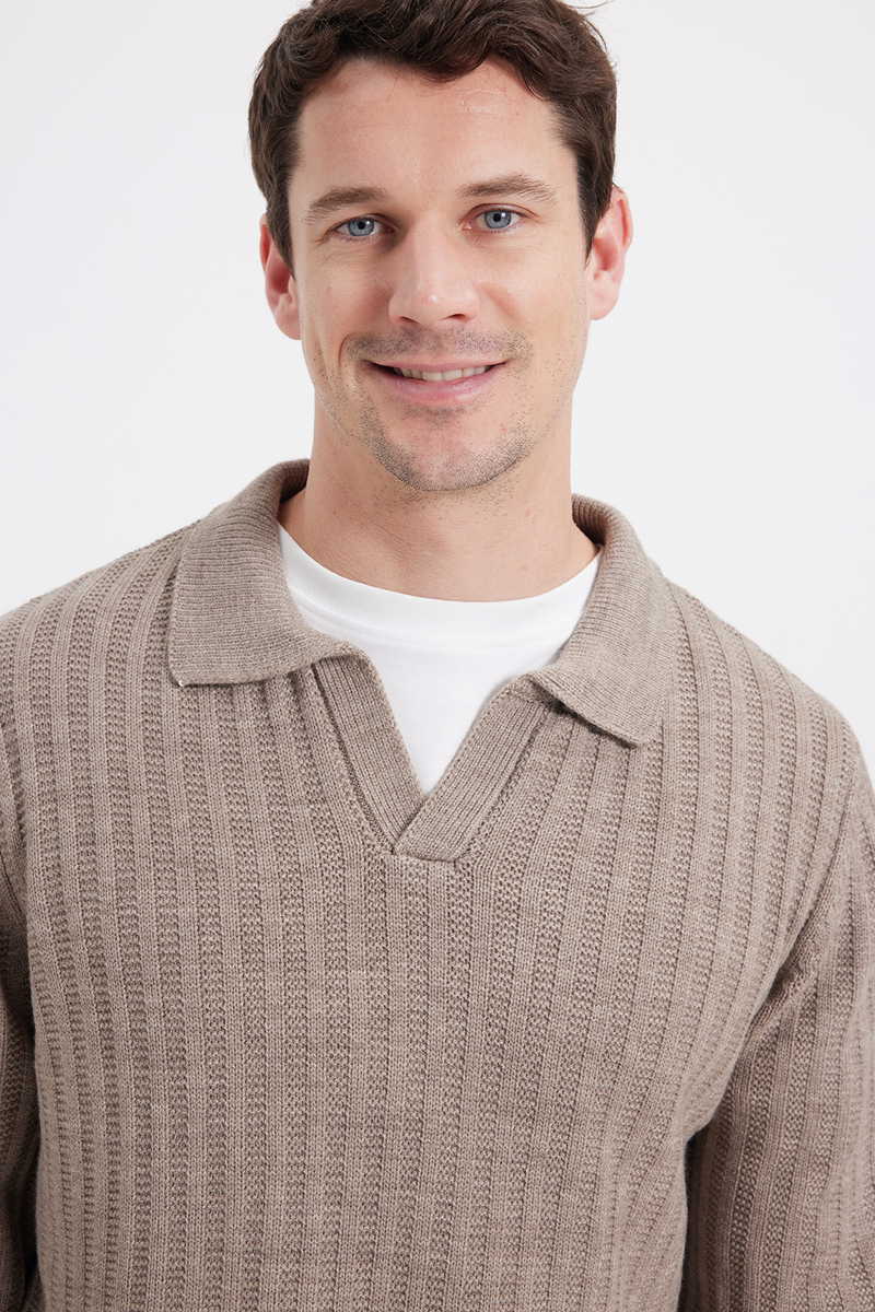 Plain Brown Sweater