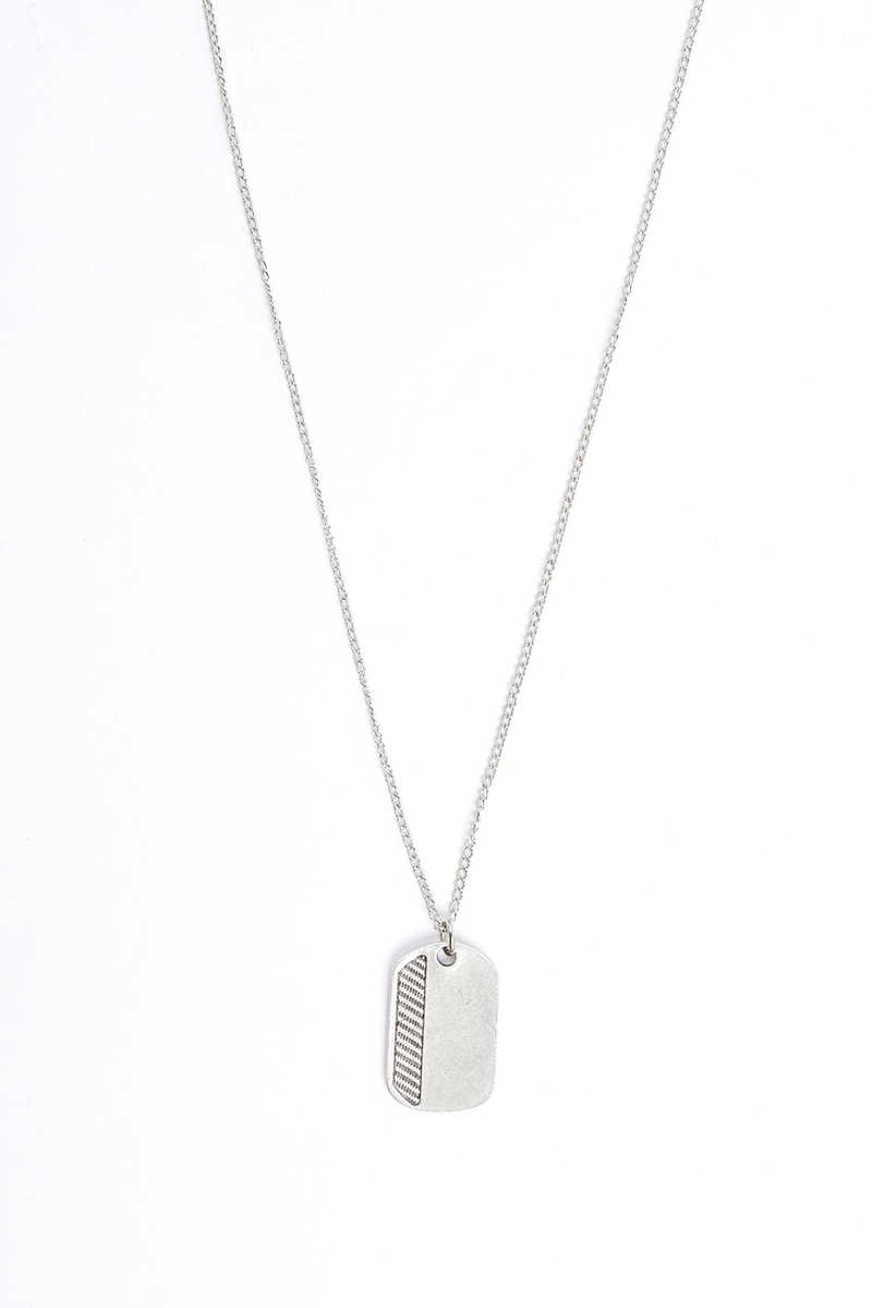 Plain Silver Necklace