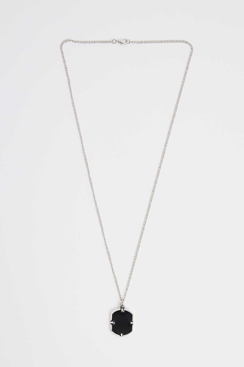 Plain Silver Necklace