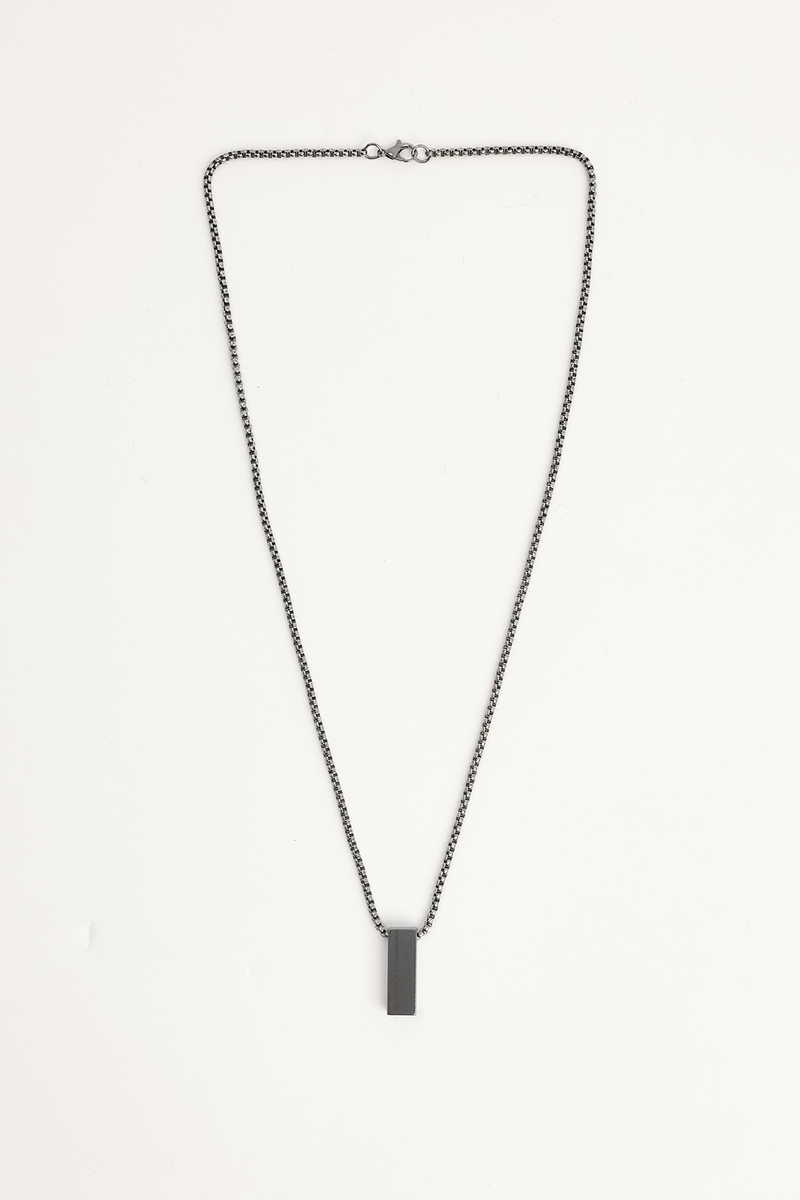 Plain Silver Necklace