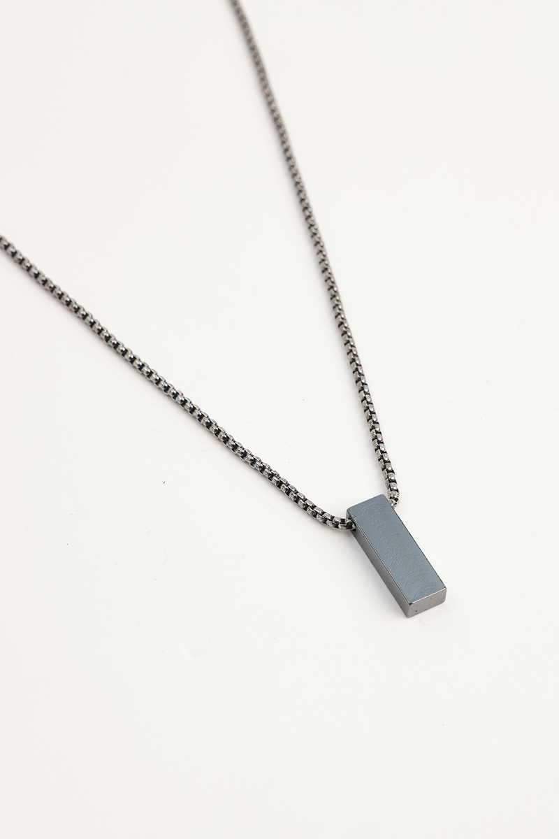 Plain Silver Necklace