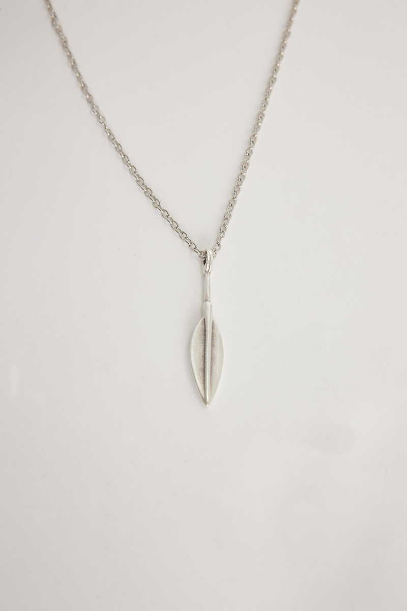 Plain Silver Necklace