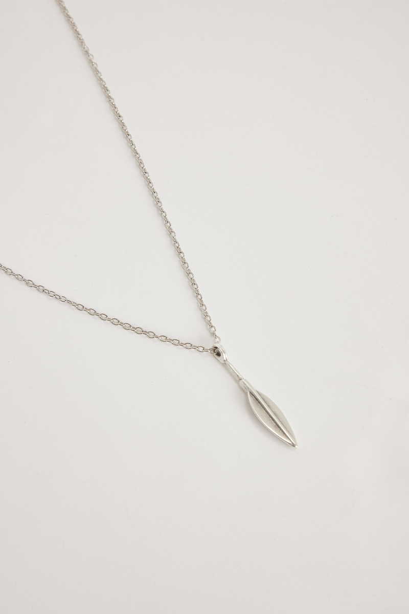 Plain Silver Necklace