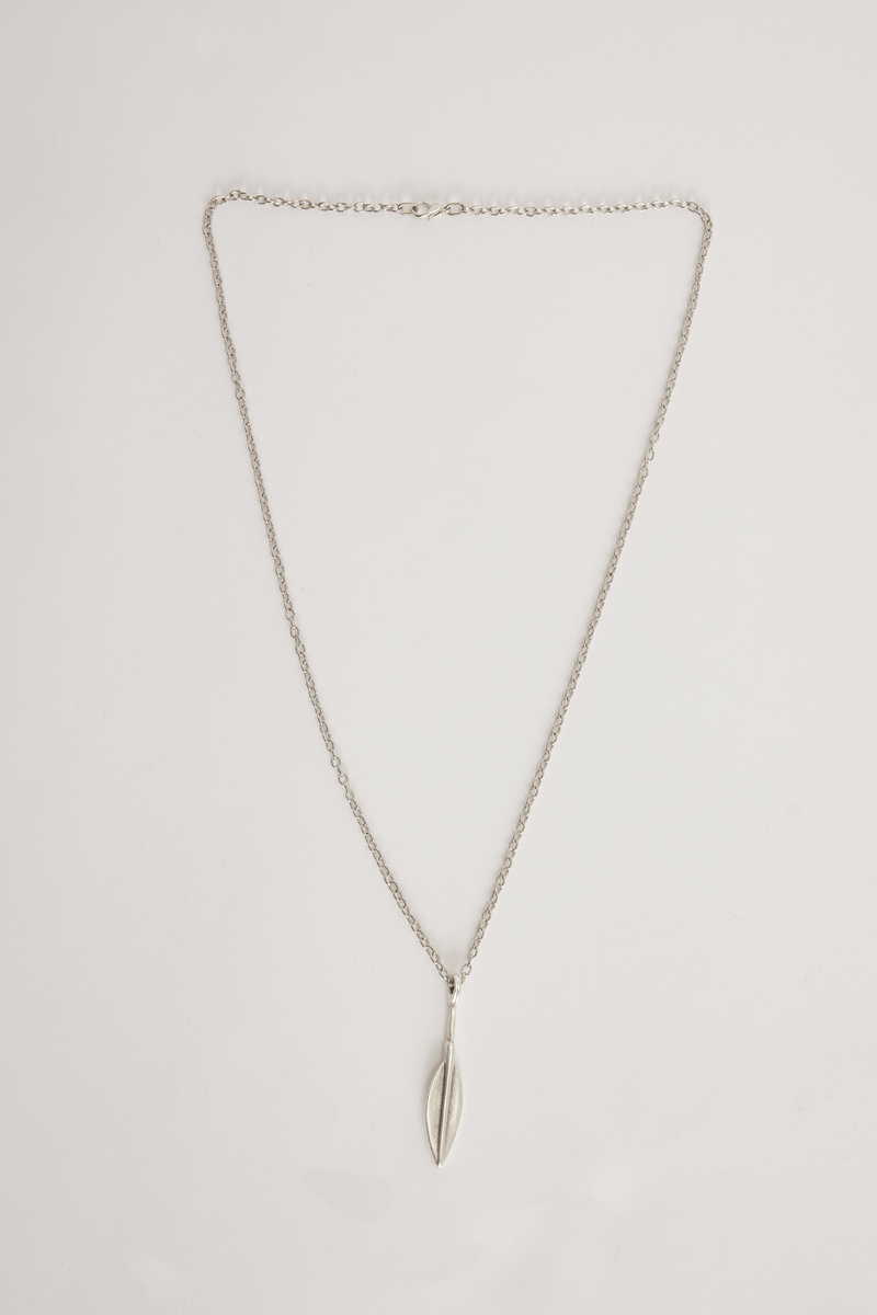 Plain Silver Necklace