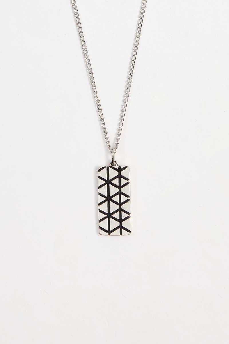 Jednobojni Srebrna Ogrlica