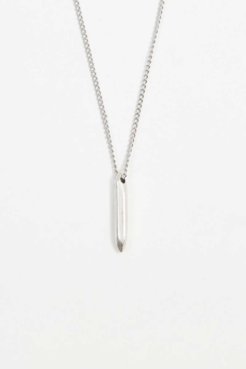 Jednobojni Srebrna Ogrlica