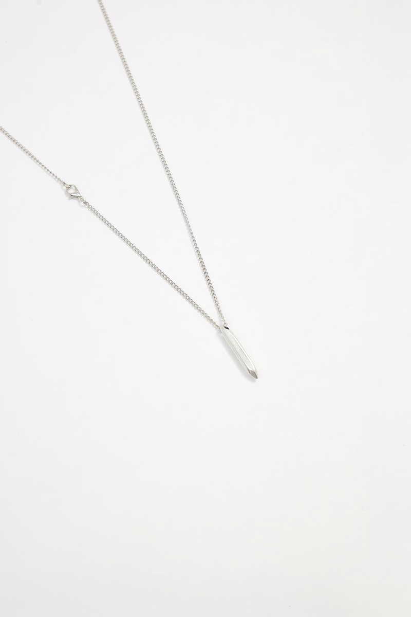 Jednobojni Srebrna Ogrlica