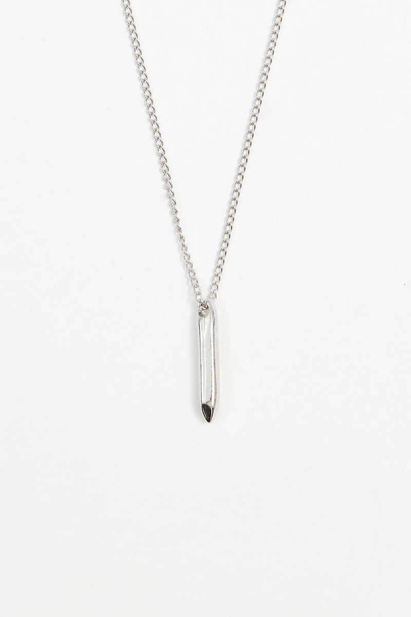 Jednobojni Srebrna Ogrlica