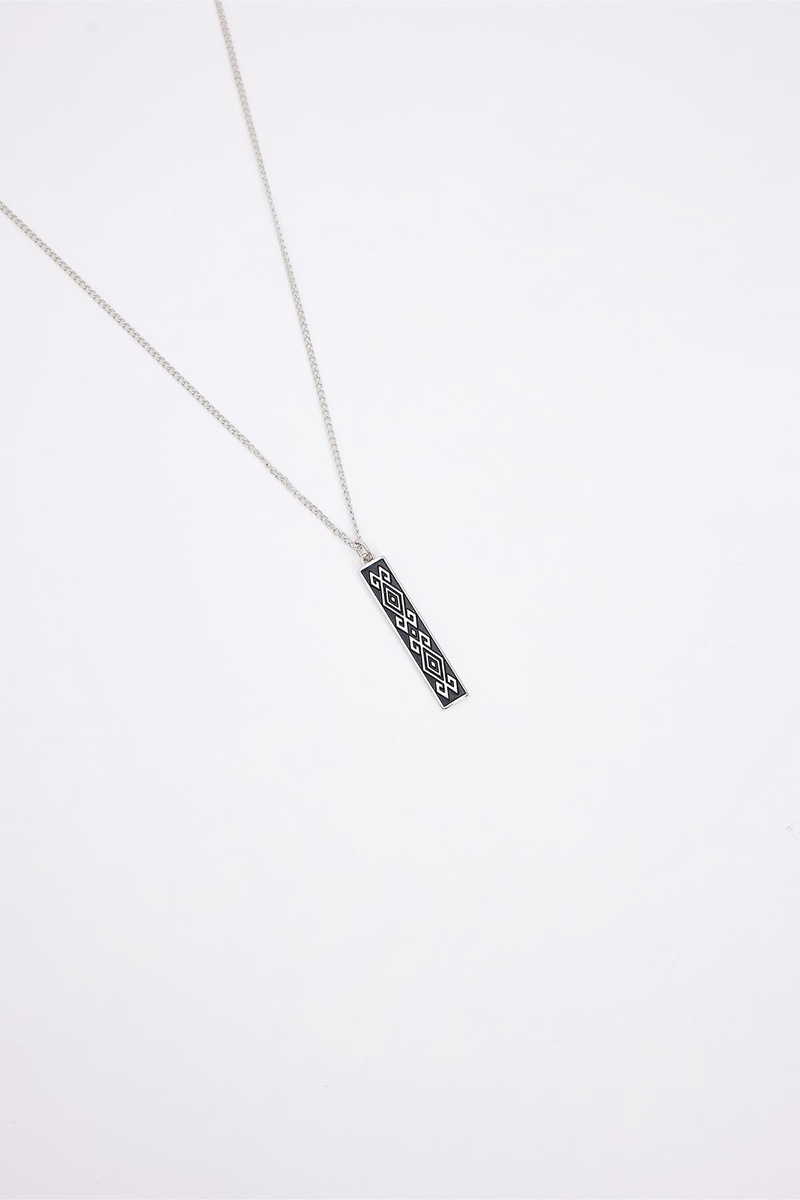 Jednobojni Srebrna Ogrlica