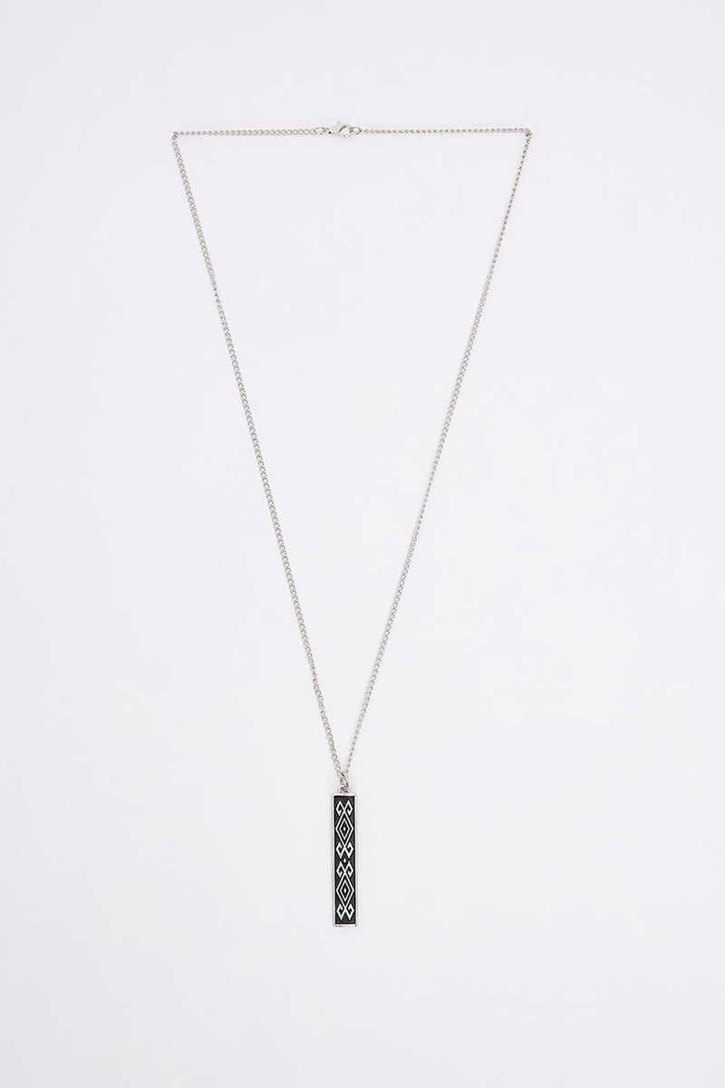 Jednobojni Srebrna Ogrlica