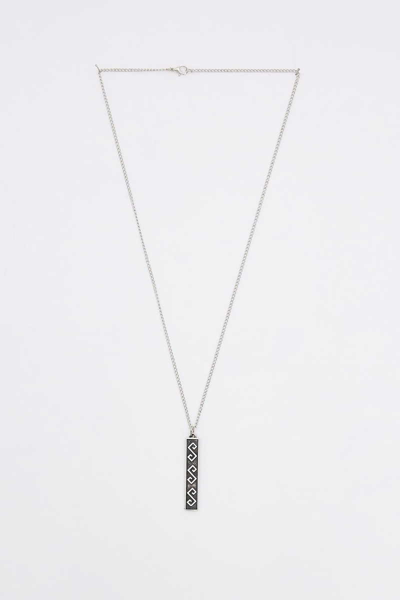 Jednobojni Srebrna Ogrlica