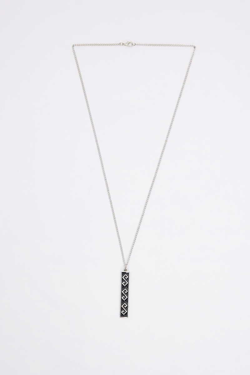 Jednobojni Srebrna Ogrlica