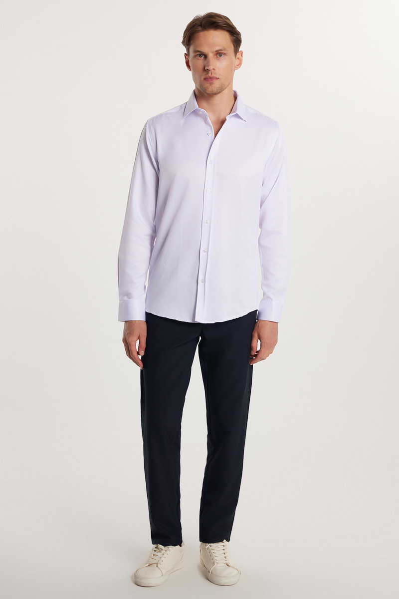 Slim Fit-Strukirana 