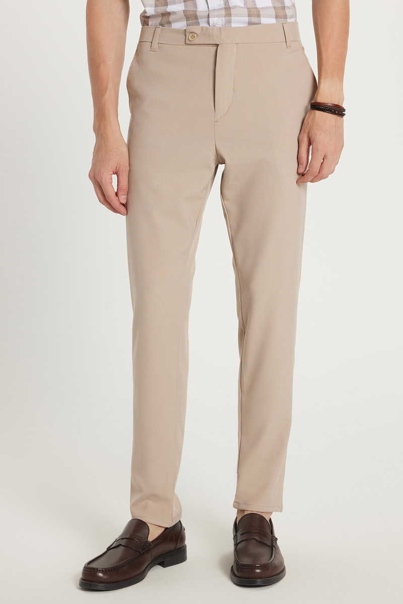 Slim Fit-Strukirana Slim Fit-Strukirana