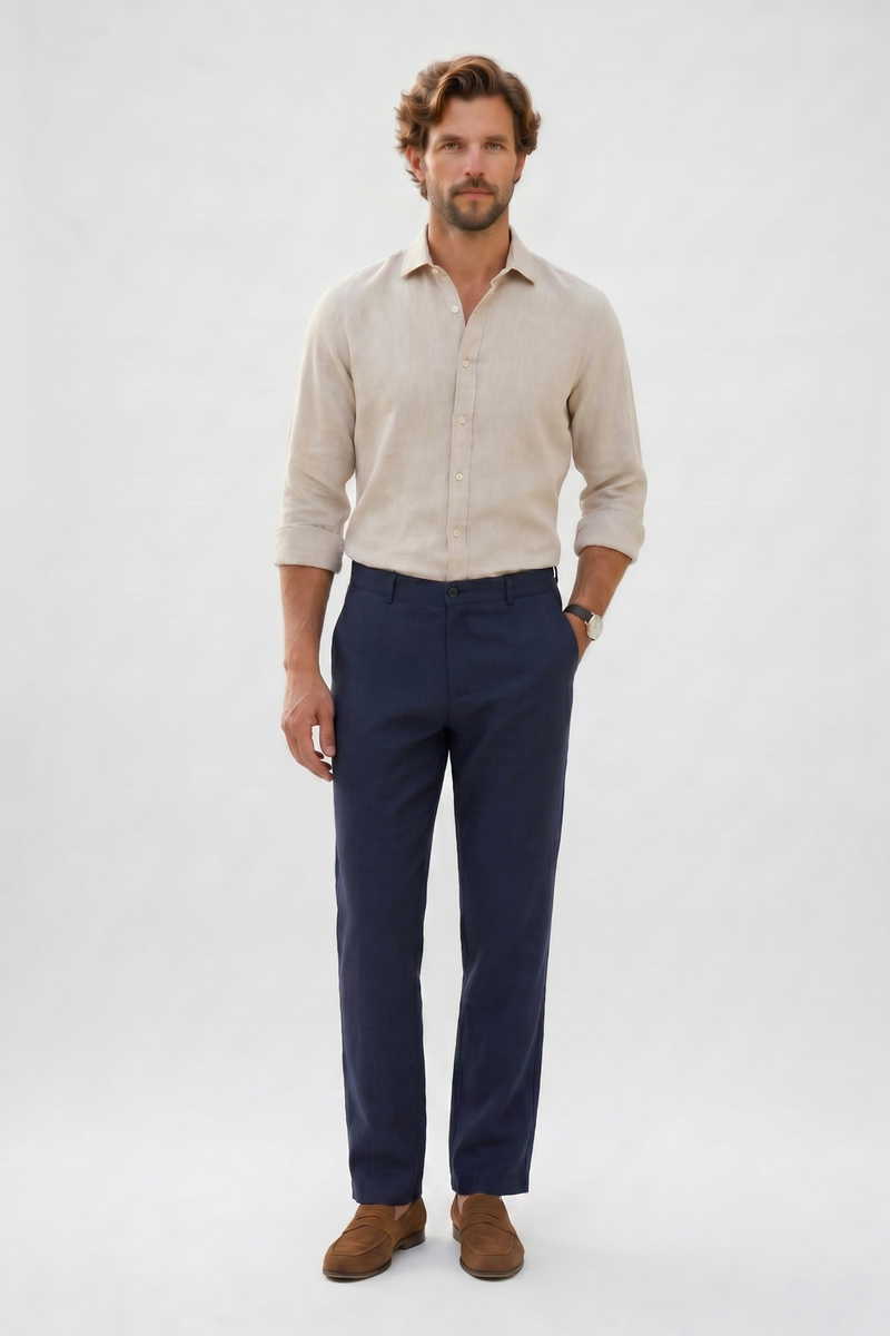 Plain Navy Blue 